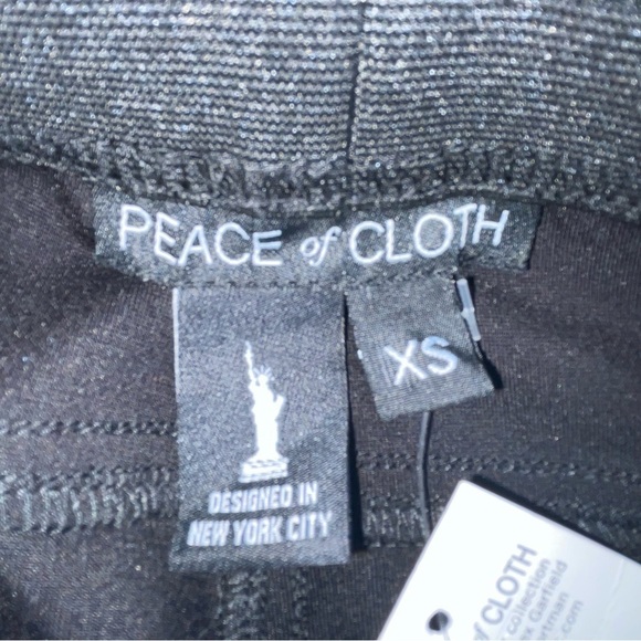 Peace of Cloth Black Leggings – NWT, XS, Back Pockets, Stretch Waist - Picture 7 of 13